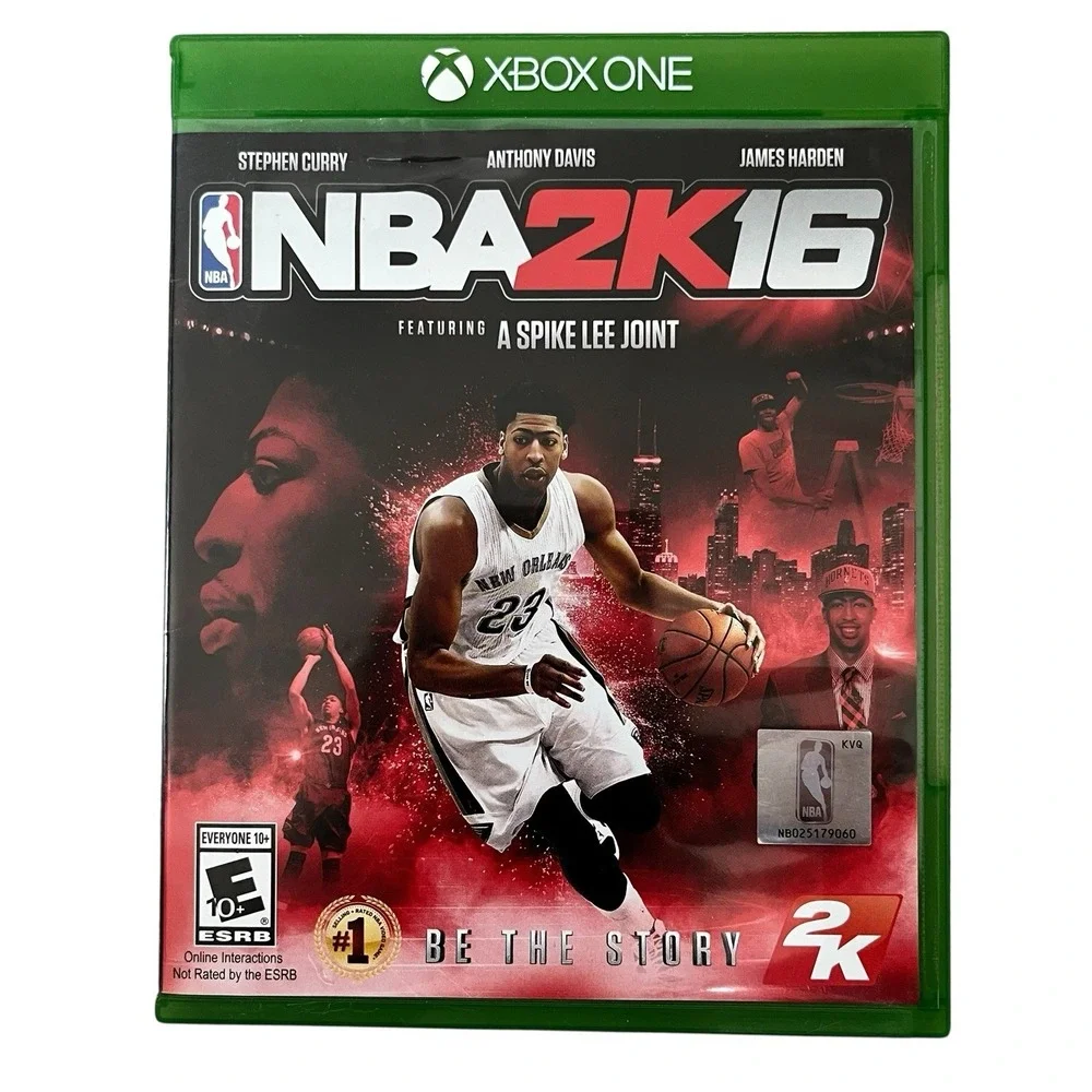NBA 2K16 Microsoft Xbox One 2015 Anthony Davis Cover Video Game